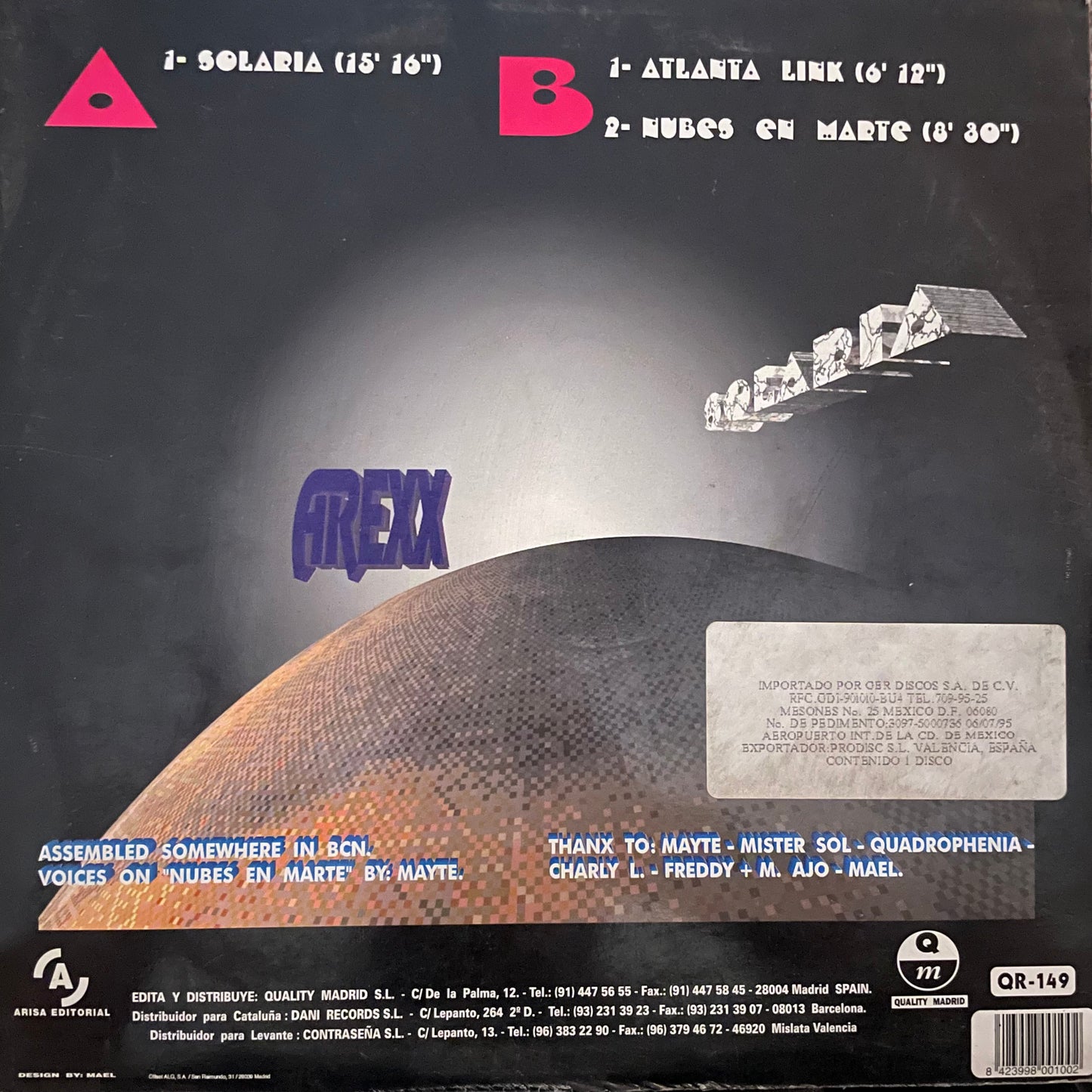 Arexx - Solaria