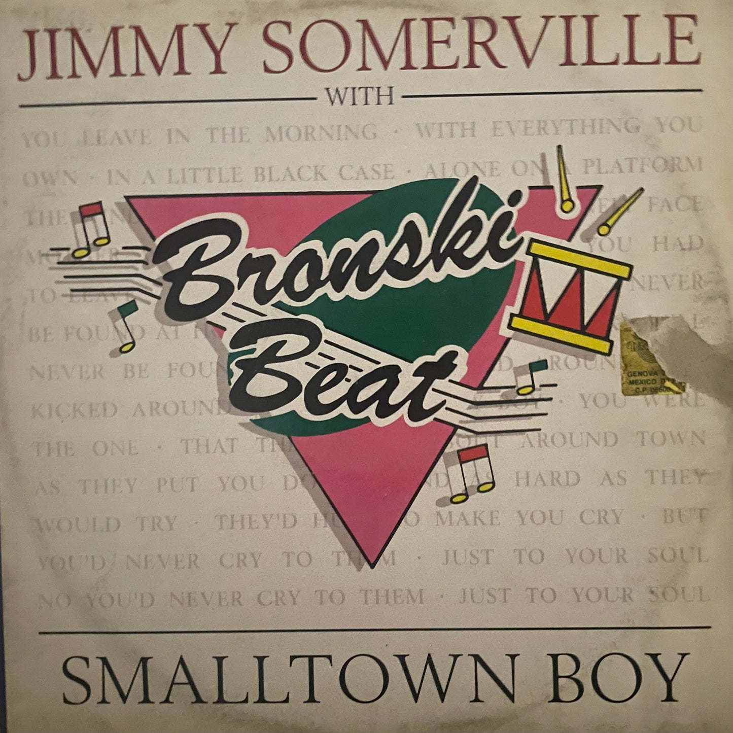 Jimmy Somerville With Bronski Beat - Smalltown Boy (Hitazo!)