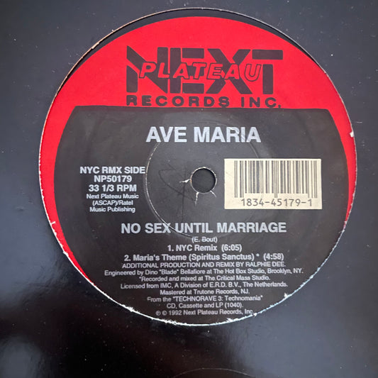 Ave Maria - No Sex Until Marriage