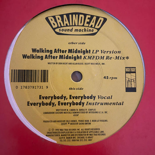 Braindead Head Machine - Walking After Midnight